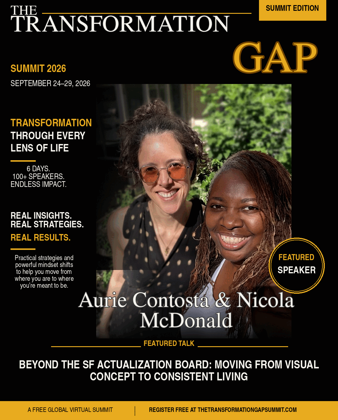 Aurie Contosta & Nicola McDonald speaker graphic