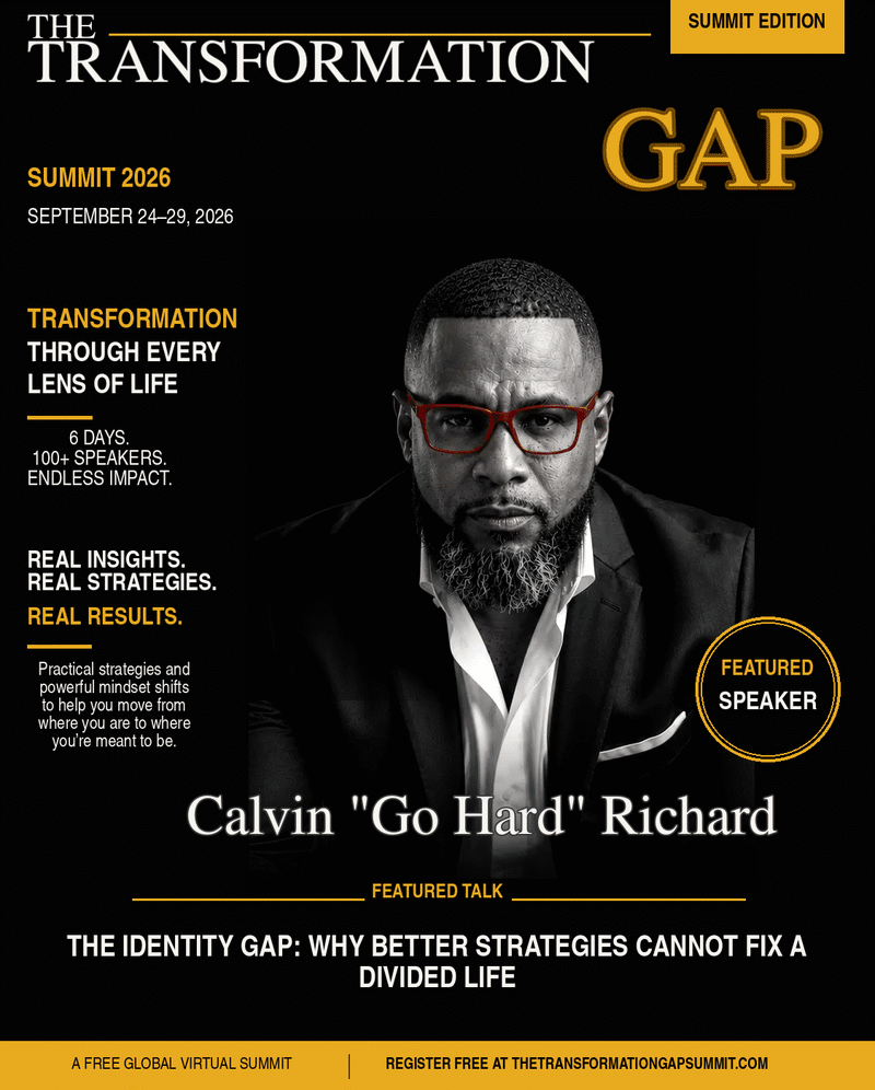 Calvin "Go Hard" Richard speaker graphic