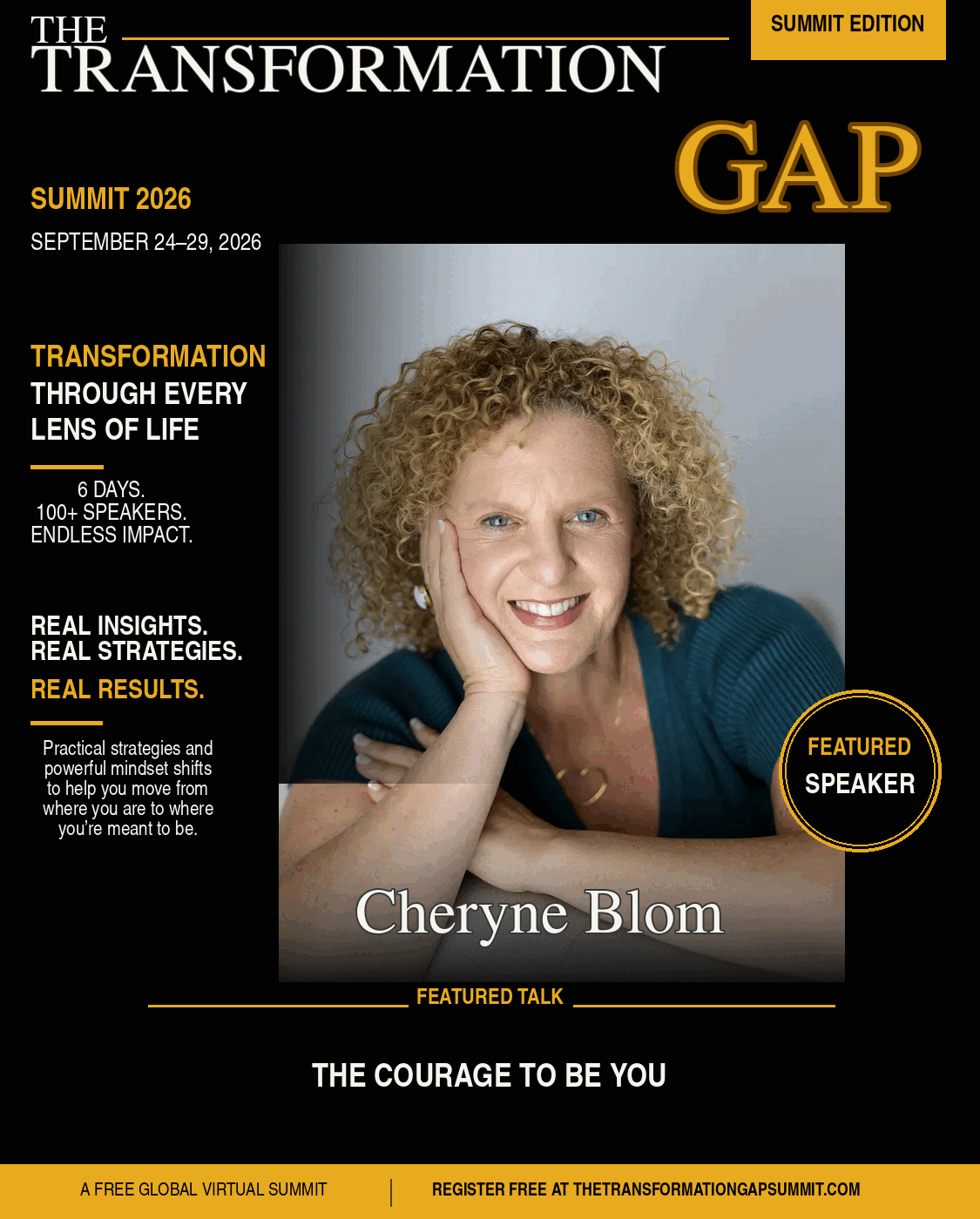 Cheryne Blom speaker graphic