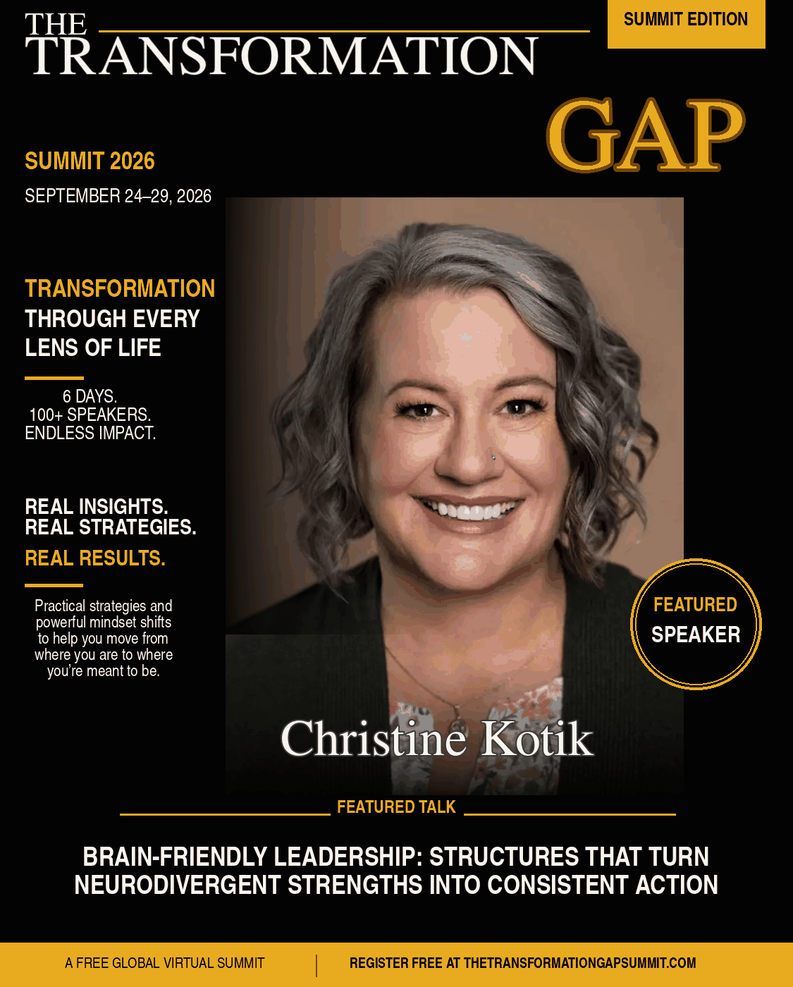 Christine Kotik speaker graphic