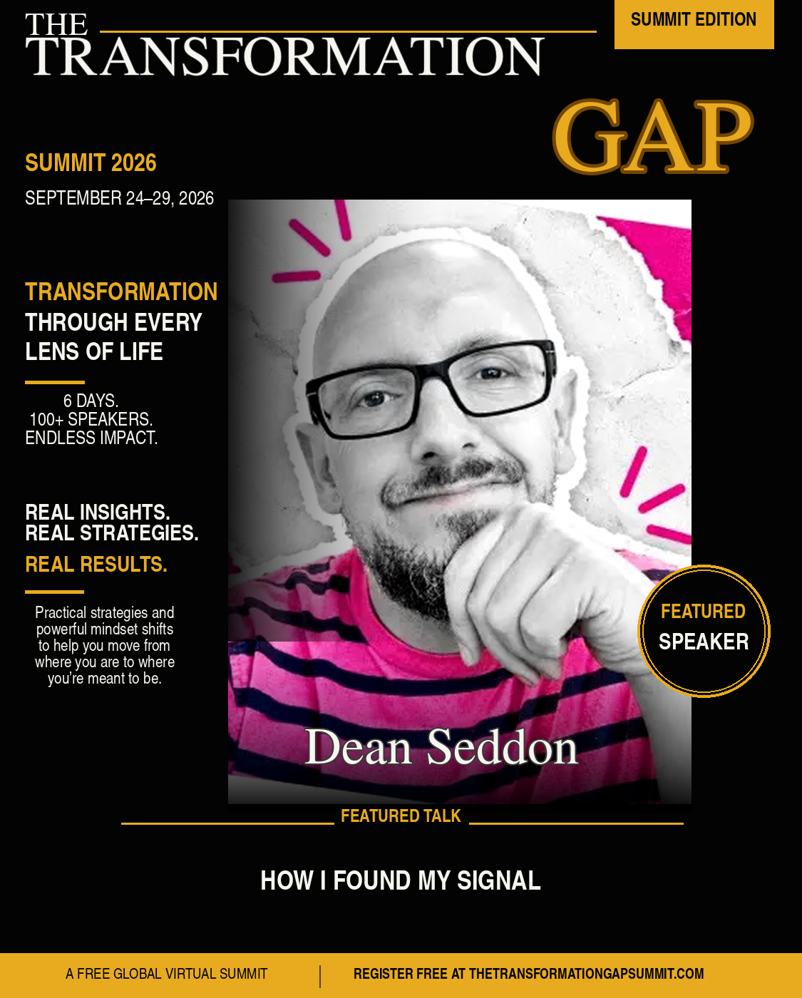 Dean Seddon speaker graphic
