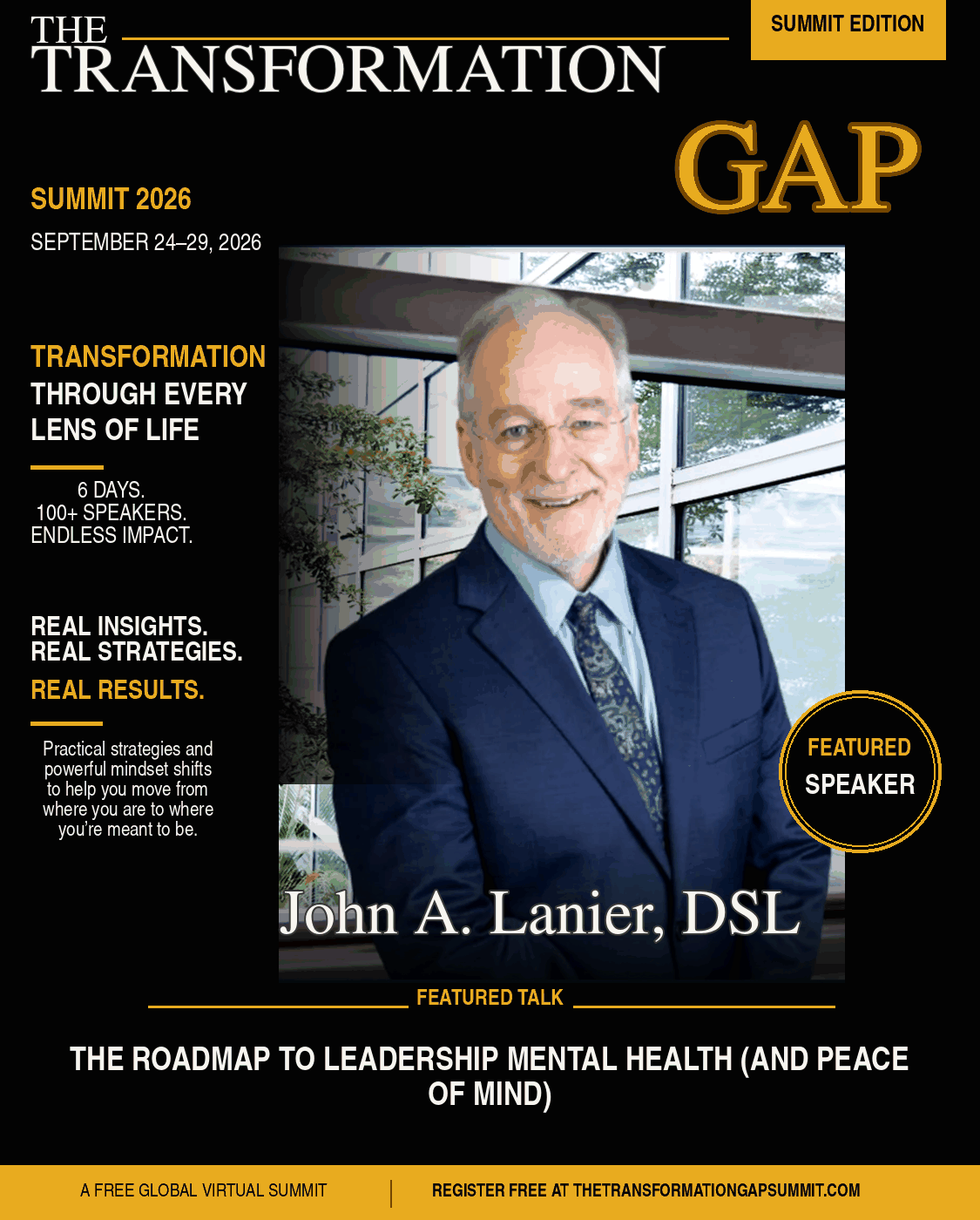 John A. Lanier, DSL speaker graphic