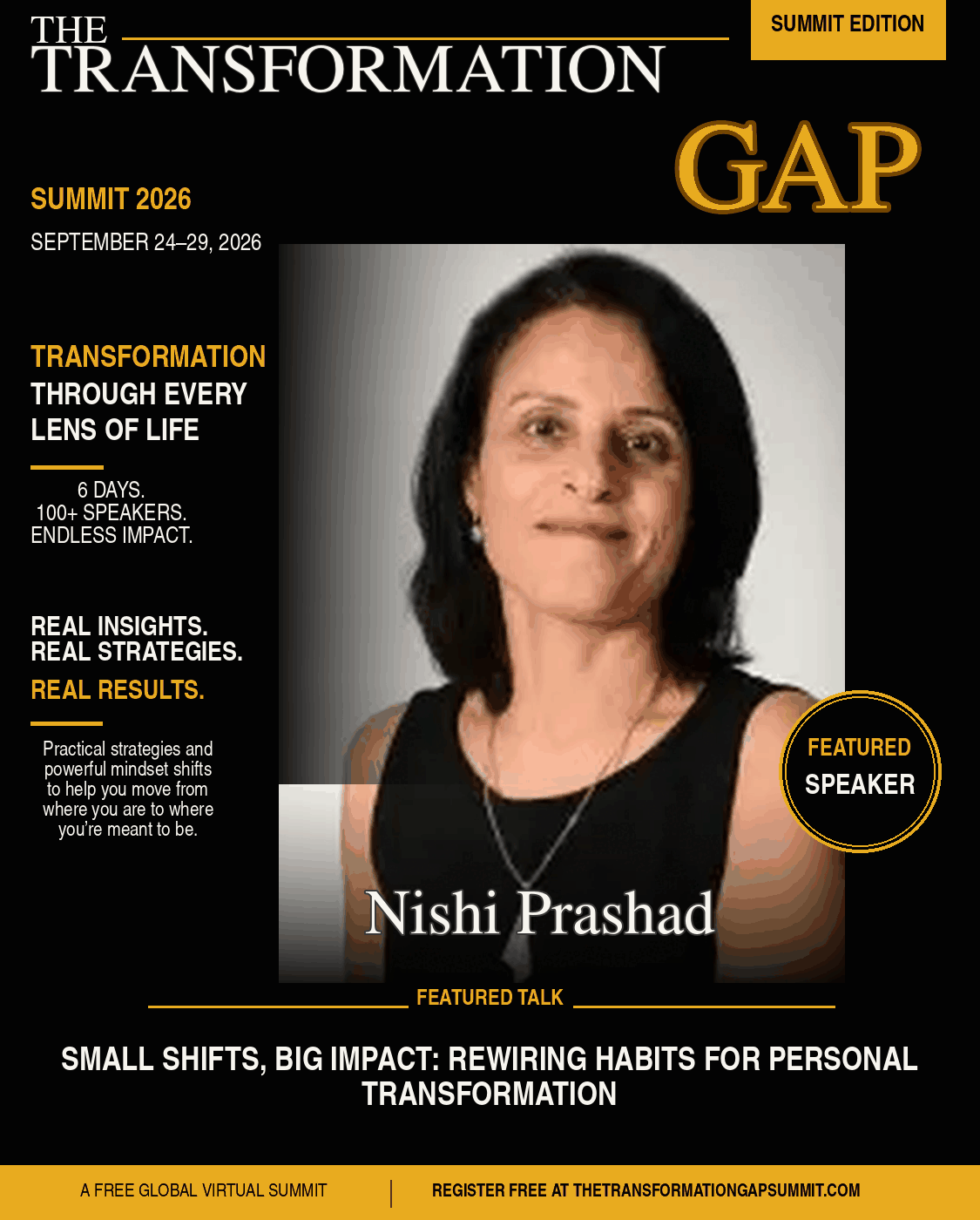 Nishi Prashad speaker graphic