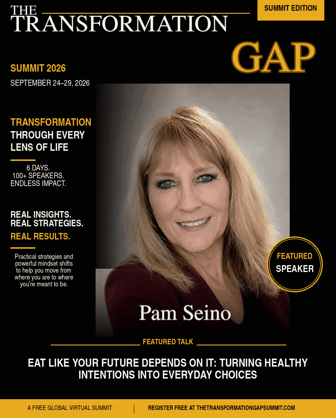 Pam Seino speaker graphic
